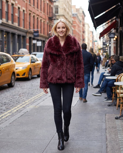 Cesarine Jackets — Red | SKU: RB-d02790-red-XS,RB-d02790-red-S,RB-d02790-red-M,RB-d02790-red-L