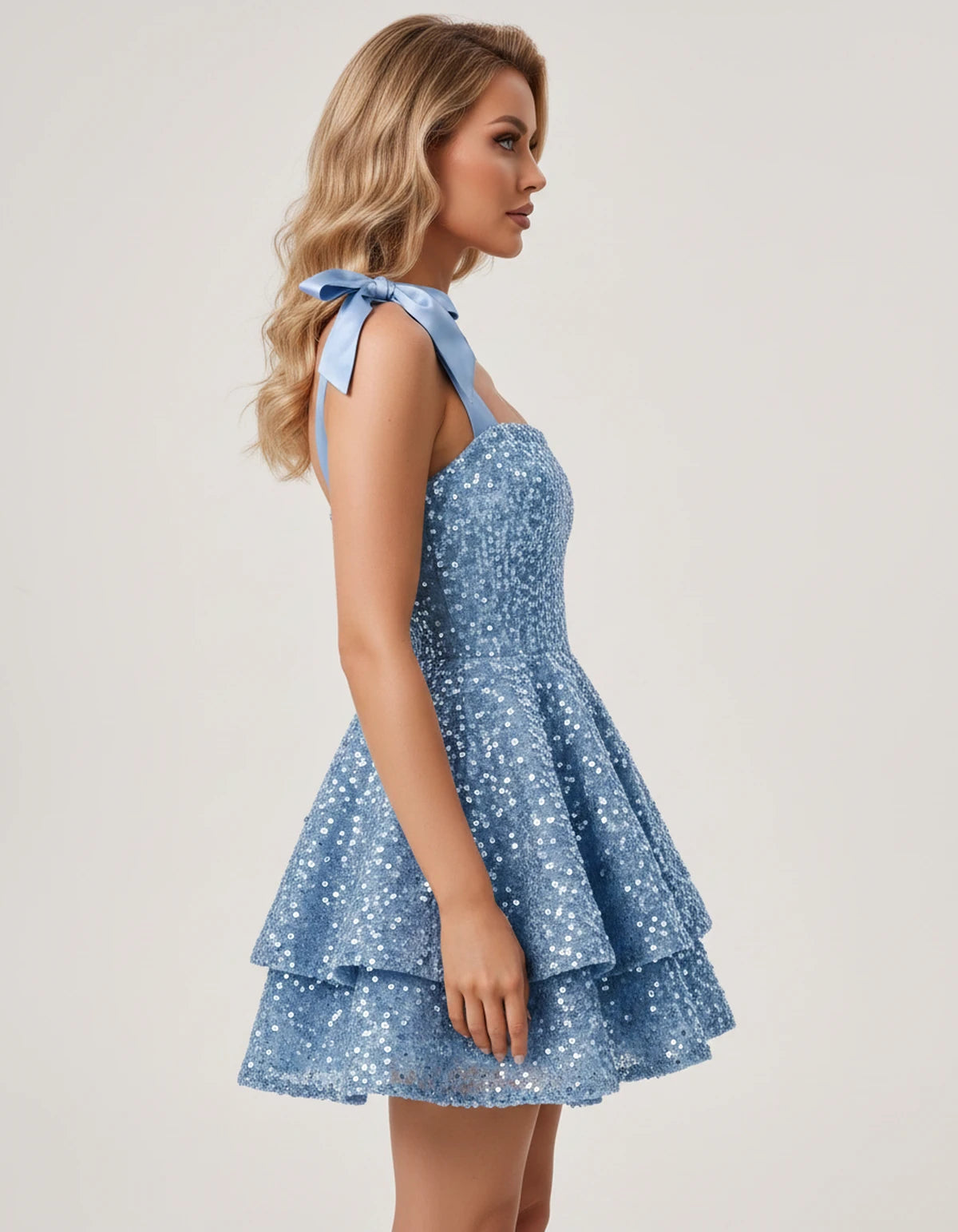 Charmaine Mini Dress — Light blue | SKU: SD-10899-lightb7b-2,SD-10899-lightb7b-4,SD-10899-lightb7b-6,SD-10899-lightb7b-8,SD-10899-lightb7b-10,SD-10899-lightb7b-12,SD-10899-lightb7b-14,SD-10899-lightb7b-16,SD-10899-lightb7b-16W,SD-10899-lightb7b-18W,SD-10899-lightb7b-20W,SD-10899-lightb7b-22W