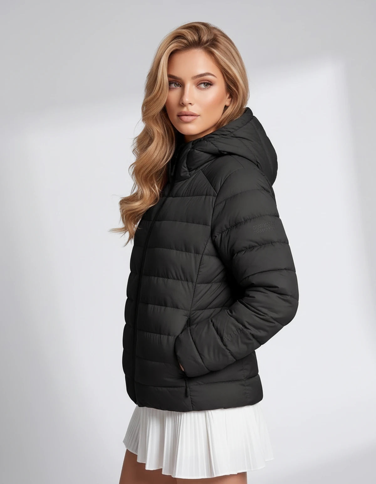 Charmelle Jackets — Black | SKU: RB-939825-black-XS,RB-939825-black-S,RB-939825-black-M,RB-939825-black-L,RB-939825-black-XL,RB-939825-black-2XL