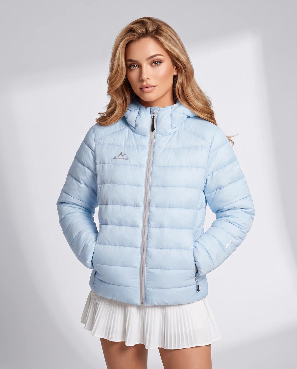 Charmelle Jackets — Light blue