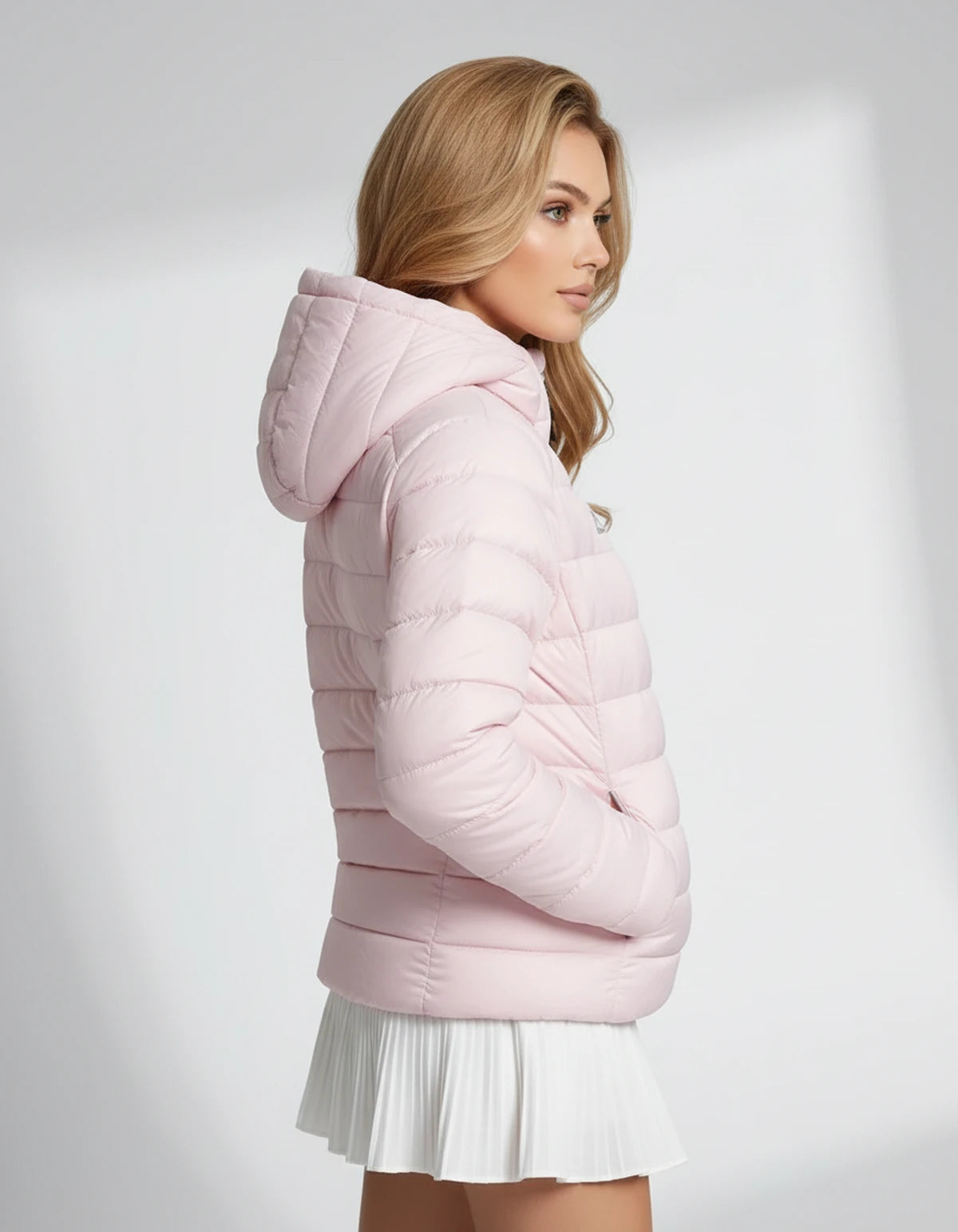 Charmelle Jackets — Pink | SKU: RB-939825-pink-XS,RB-939825-pink-S,RB-939825-pink-M,RB-939825-pink-L,RB-939825-pink-XL,RB-939825-pink-2XL