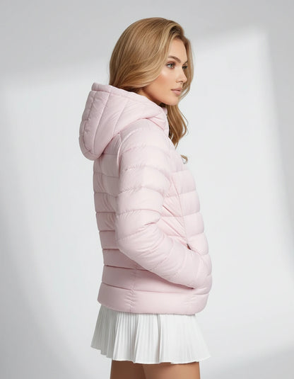 Charmelle Jackets — Pink | SKU: RB-939825-pink-XS,RB-939825-pink-S,RB-939825-pink-M,RB-939825-pink-L,RB-939825-pink-XL,RB-939825-pink-2XL