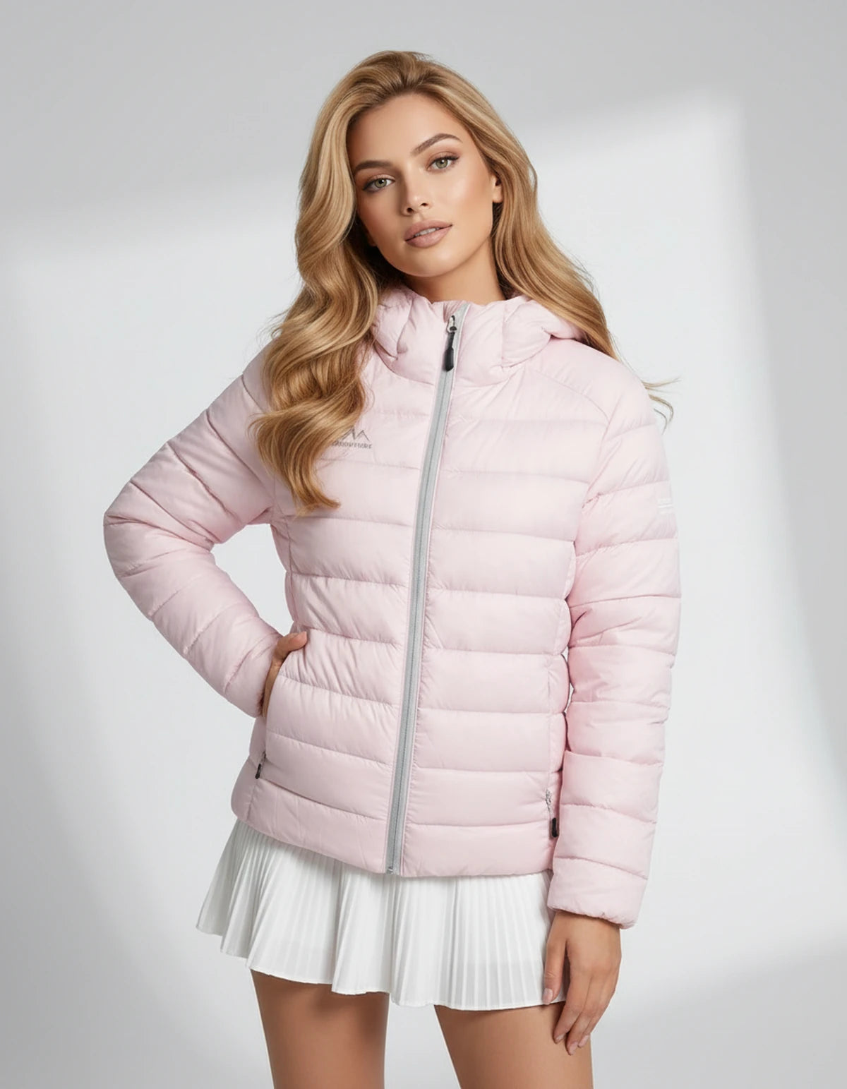 Charmelle Jackets — Pink | SKU: RB-939825-pink-XS,RB-939825-pink-S,RB-939825-pink-M,RB-939825-pink-L,RB-939825-pink-XL,RB-939825-pink-2XL