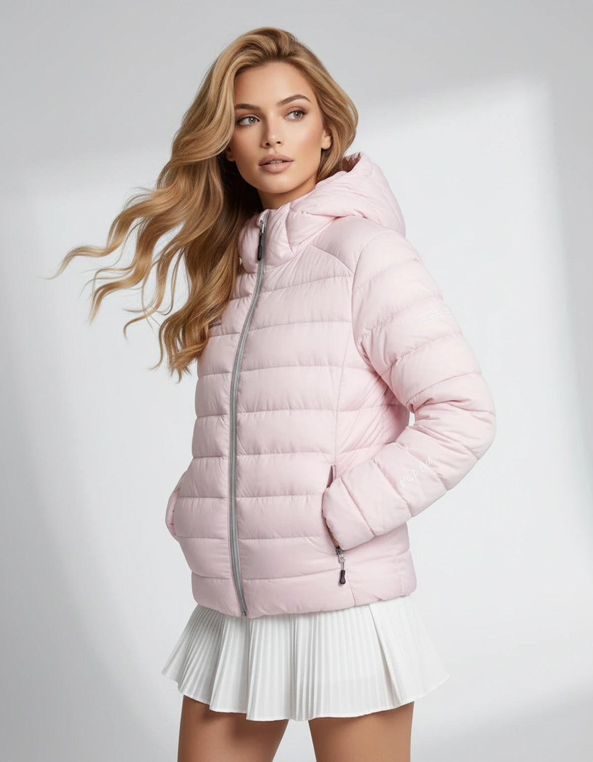 Charmelle Jackets — Pink | SKU: RB-939825-pink-XS,RB-939825-pink-S,RB-939825-pink-M,RB-939825-pink-L,RB-939825-pink-XL,RB-939825-pink-2XL