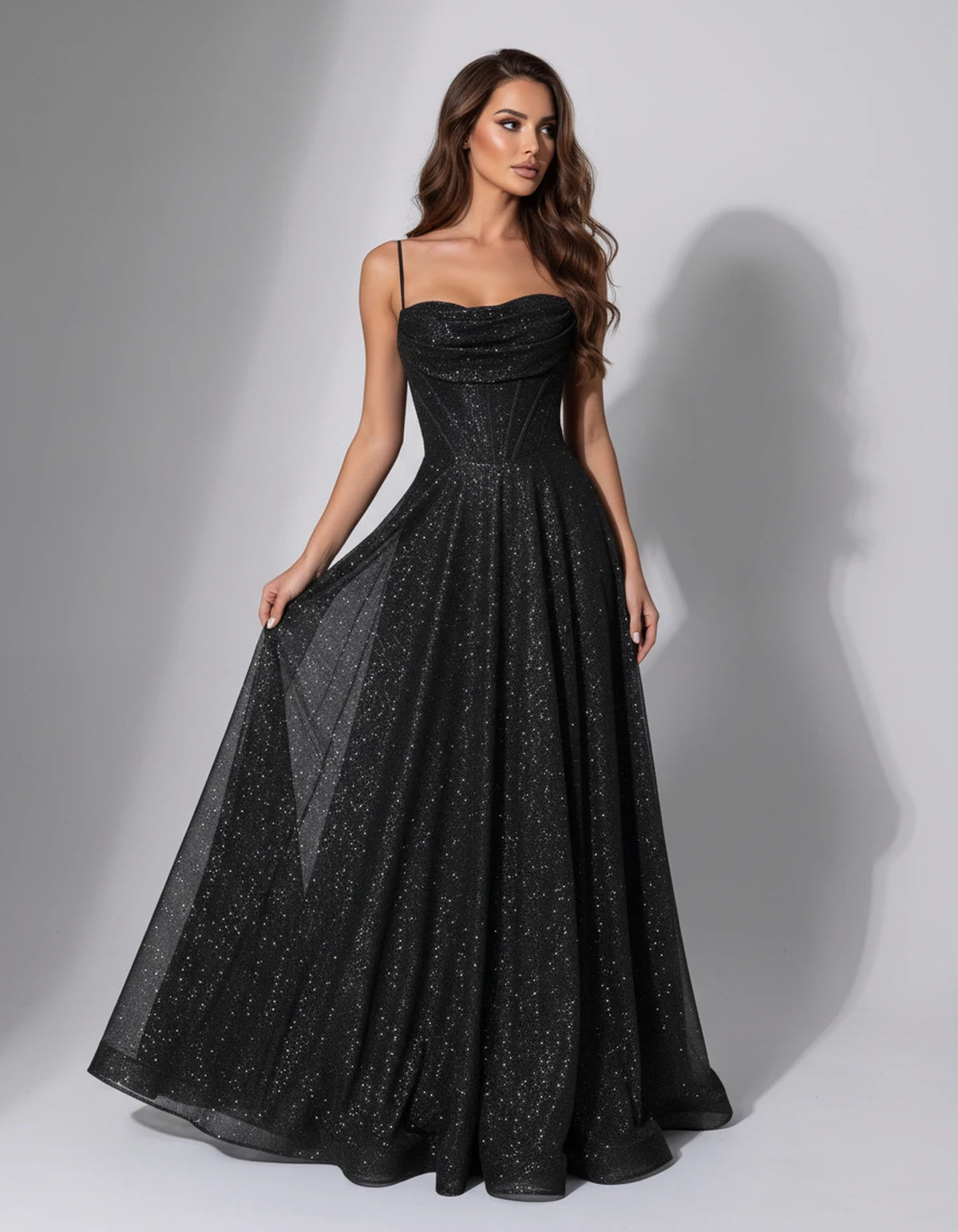 Chiara Maxi Dress — Black | SKU: SD-83957-black-2,SD-83957-black-4,SD-83957-black-6,SD-83957-black-8,SD-83957-black-10,SD-83957-black-12,SD-83957-black-14,SD-83957-black-16,SD-83957-black-16W,SD-83957-black-18W,SD-83957-black-20W,SD-83957-black-22W