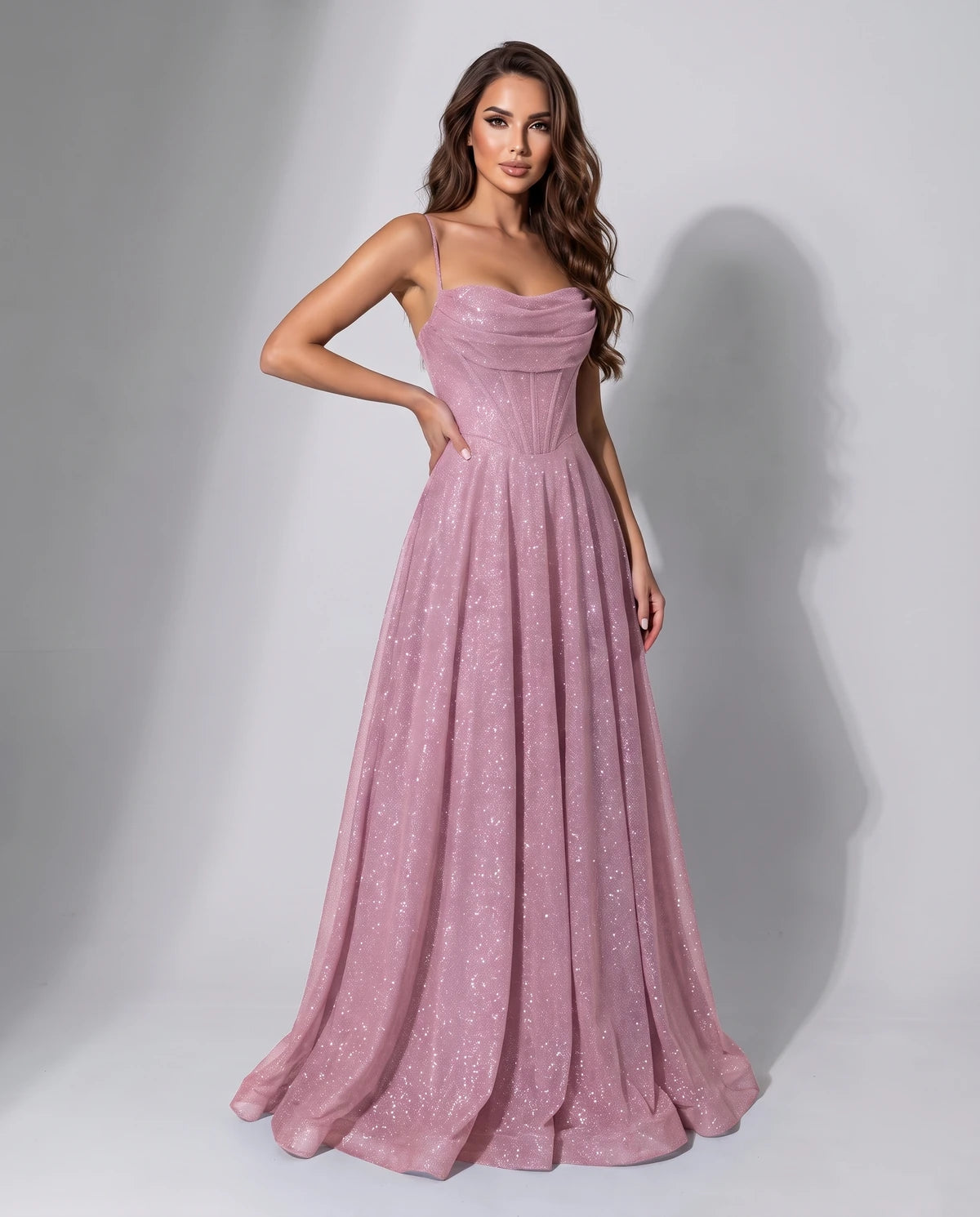 Chiara Maxi Dress — Pink