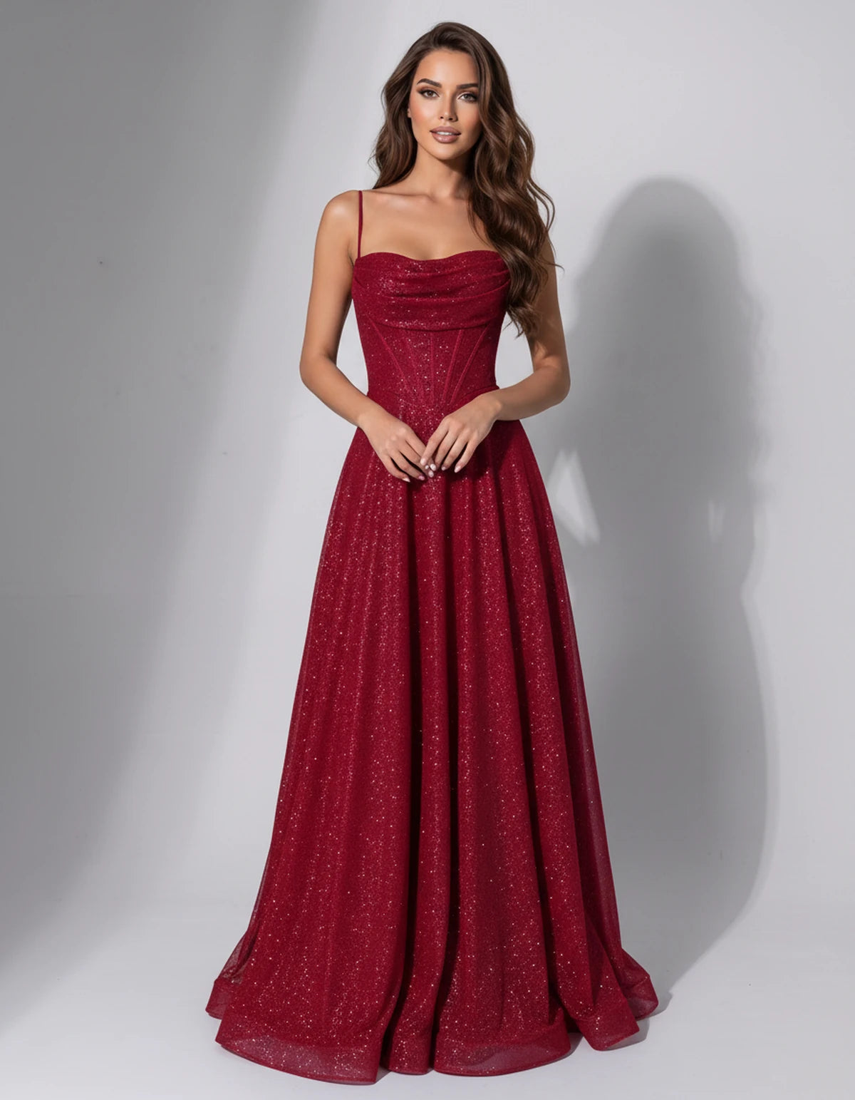 Chiara Maxi Dress — Red | SKU: SD-83957-red-2,SD-83957-red-4,SD-83957-red-6,SD-83957-red-8,SD-83957-red-10,SD-83957-red-12,SD-83957-red-14,SD-83957-red-16,SD-83957-red-16W,SD-83957-red-18W,SD-83957-red-20W,SD-83957-red-22W