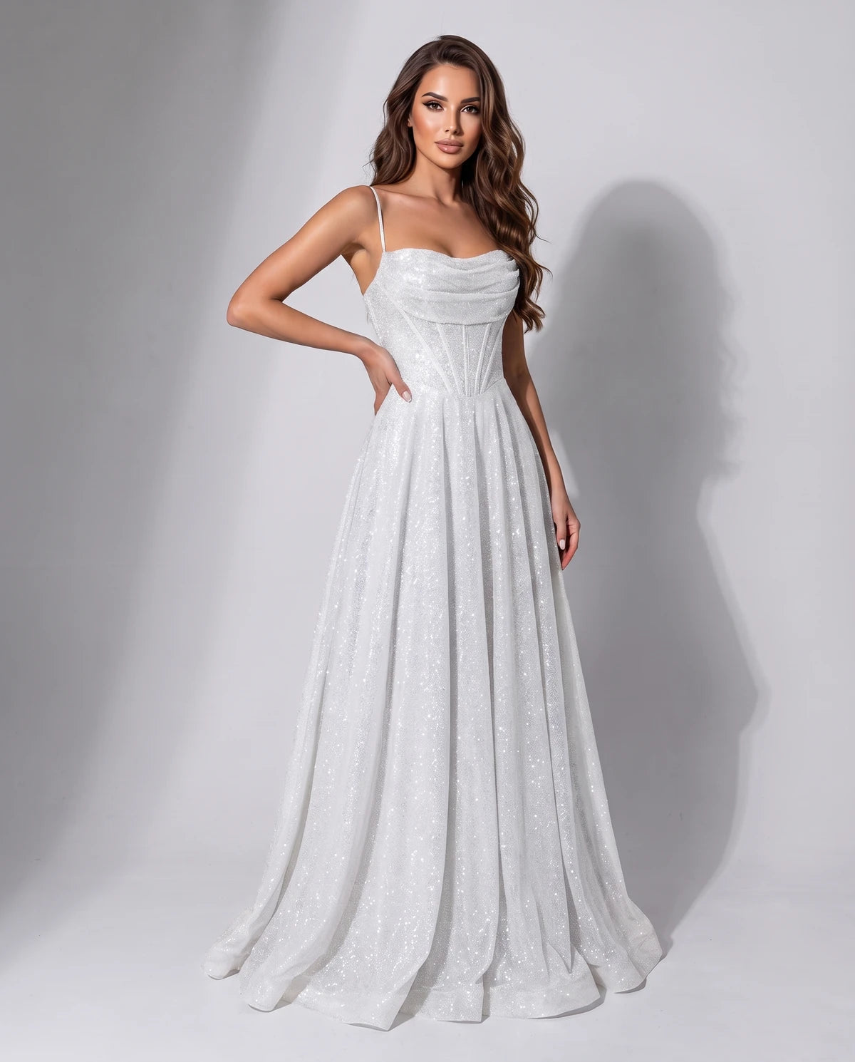 Chiara Maxi Dress — White