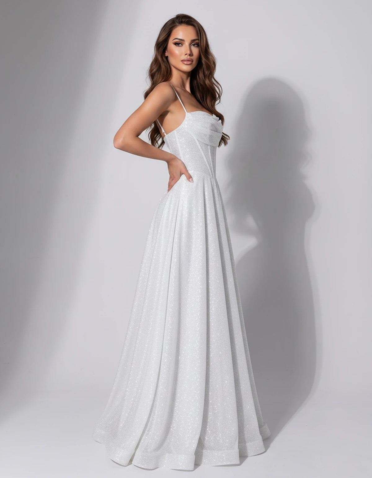 Chiara Maxi Dress — White | SKU: SD-83957-white-2,SD-83957-white-4,SD-83957-white-6,SD-83957-white-8,SD-83957-white-10,SD-83957-white-12,SD-83957-white-14,SD-83957-white-16,SD-83957-white-16W,SD-83957-white-18W,SD-83957-white-20W,SD-83957-white-22W