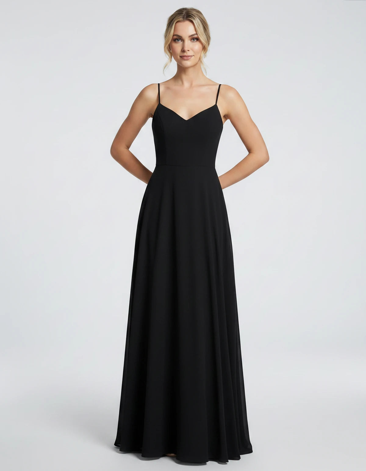 Clarisse Maxi Dress — Black | SKU: SD-08901-black-2,SD-08901-black-4,SD-08901-black-6,SD-08901-black-8,SD-08901-black-10,SD-08901-black-12,SD-08901-black-14,SD-08901-black-16,SD-08901-black-16W,SD-08901-black-18W,SD-08901-black-20W,SD-08901-black-22W