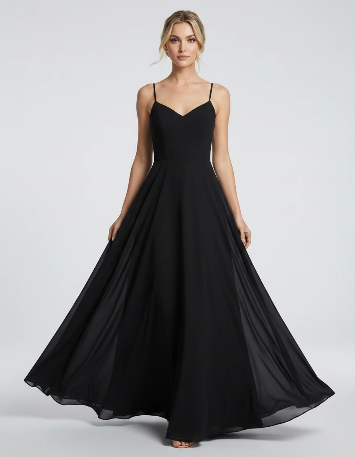 Clarisse Maxi Dress — Black | SKU: SD-08901-black-2,SD-08901-black-4,SD-08901-black-6,SD-08901-black-8,SD-08901-black-10,SD-08901-black-12,SD-08901-black-14,SD-08901-black-16,SD-08901-black-16W,SD-08901-black-18W,SD-08901-black-20W,SD-08901-black-22W