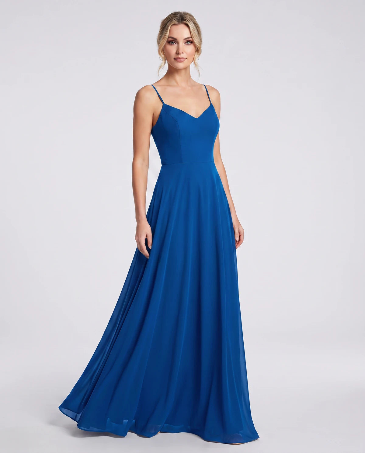 Clarisse Maxi Dress — Blue