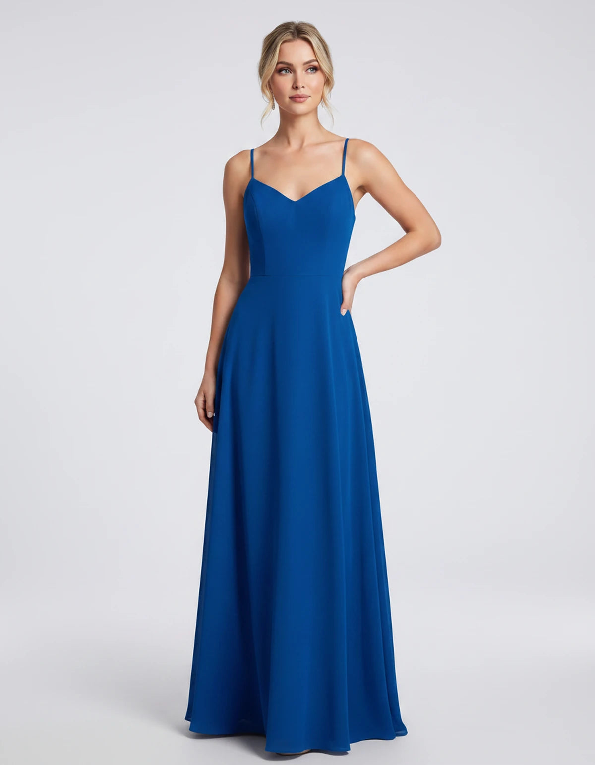 Clarisse Maxi Dress — Blue | SKU: SD-08901-blue-2,SD-08901-blue-4,SD-08901-blue-6,SD-08901-blue-8,SD-08901-blue-10,SD-08901-blue-12,SD-08901-blue-14,SD-08901-blue-16,SD-08901-blue-16W,SD-08901-blue-18W,SD-08901-blue-20W,SD-08901-blue-22W