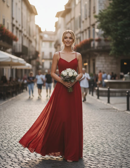 Clarisse Maxi Dress — Red | SKU: SD-08901-red-2,SD-08901-red-4,SD-08901-red-6,SD-08901-red-8,SD-08901-red-10,SD-08901-red-12,SD-08901-red-14,SD-08901-red-16,SD-08901-red-16W,SD-08901-red-18W,SD-08901-red-20W,SD-08901-red-22W