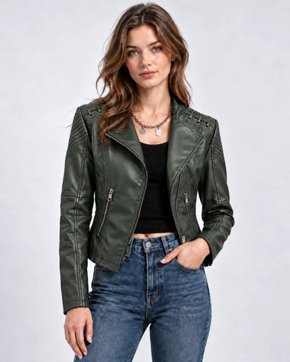 Clematisse Jackets — Army Green