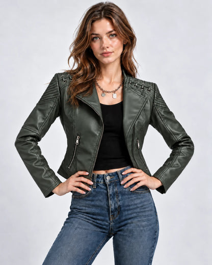 Clematisse Jackets — Army Green | SKU: RB-f18ce5-armygre1-XS,RB-f18ce5-armygre1-S,RB-f18ce5-armygre1-M,RB-f18ce5-armygre1-L,RB-f18ce5-armygre1-XL,RB-f18ce5-armygre1-2XL