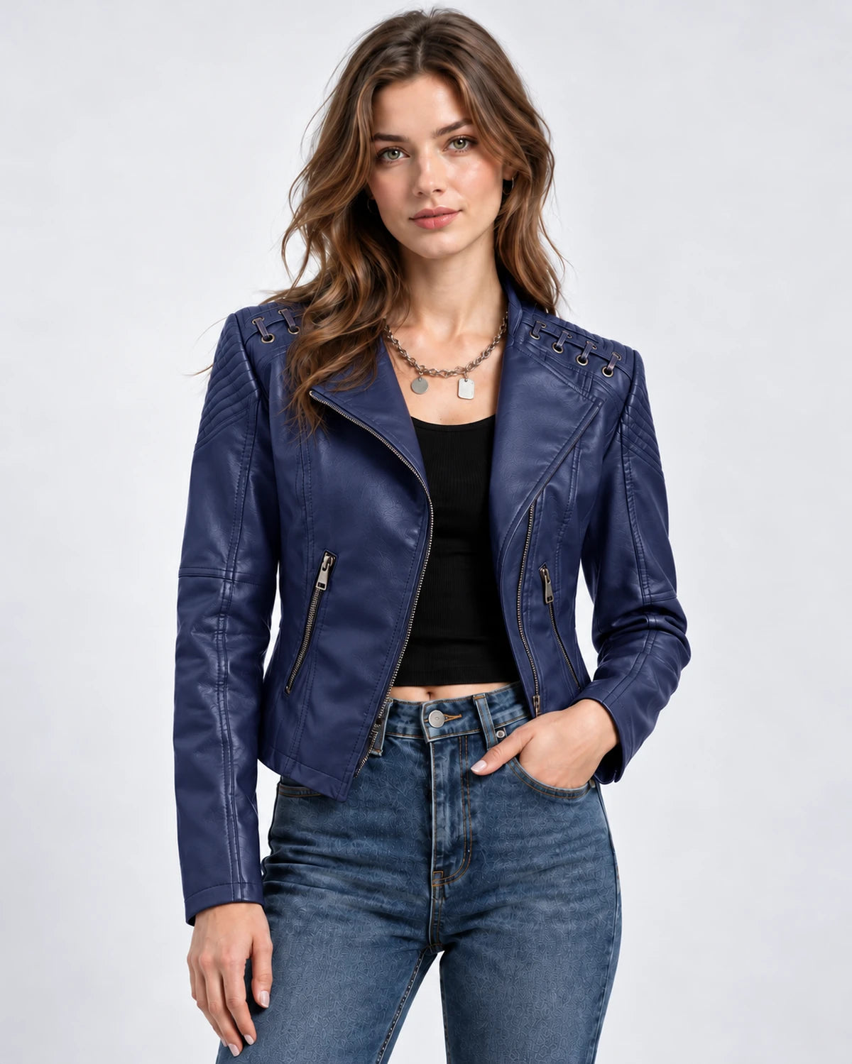 Clematisse Jackets — Navy