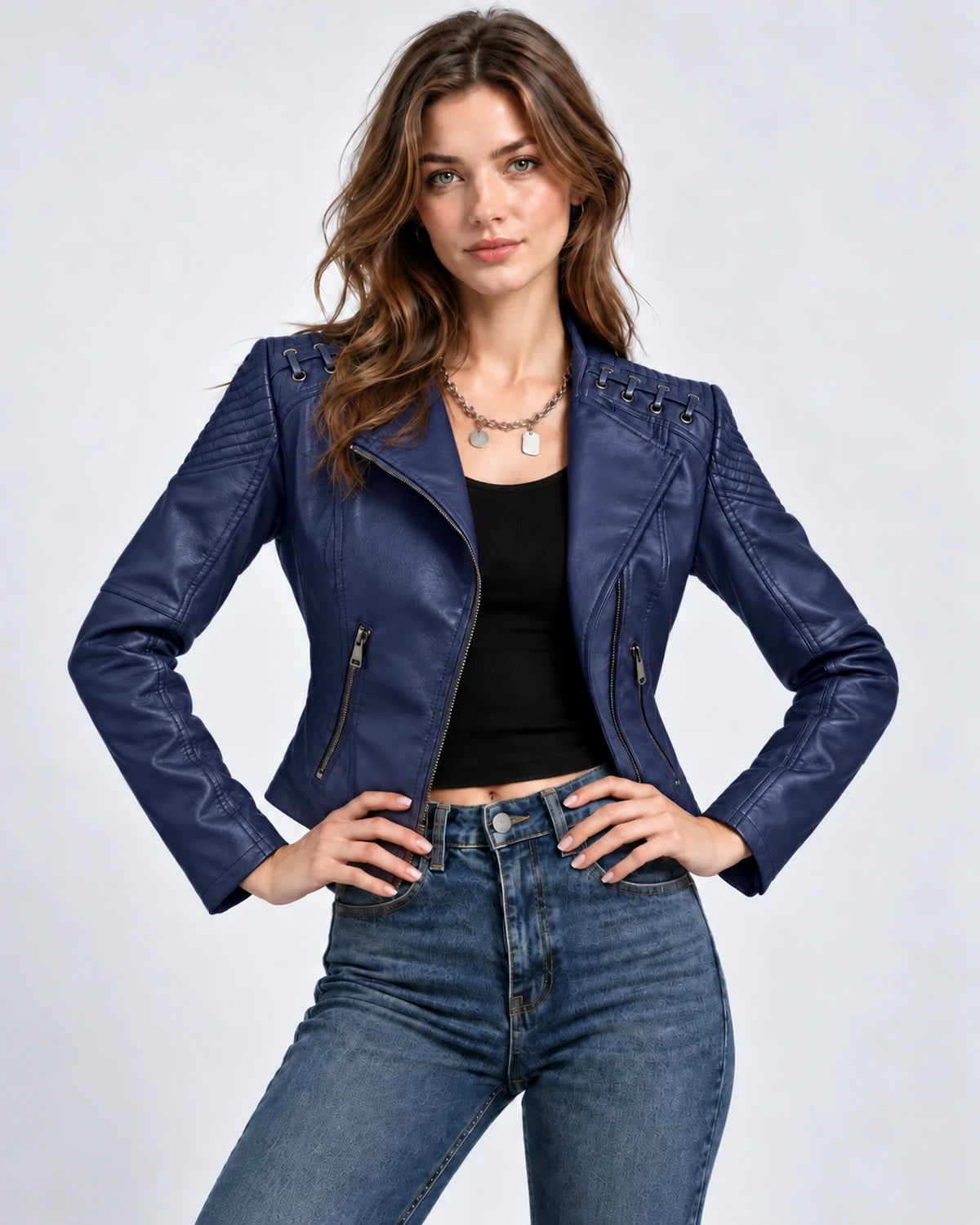 Clematisse Jackets — Navy | SKU: RB-f18ce5-navy-XS,RB-f18ce5-navy-S,RB-f18ce5-navy-M,RB-f18ce5-navy-L,RB-f18ce5-navy-XL,RB-f18ce5-navy-2XL