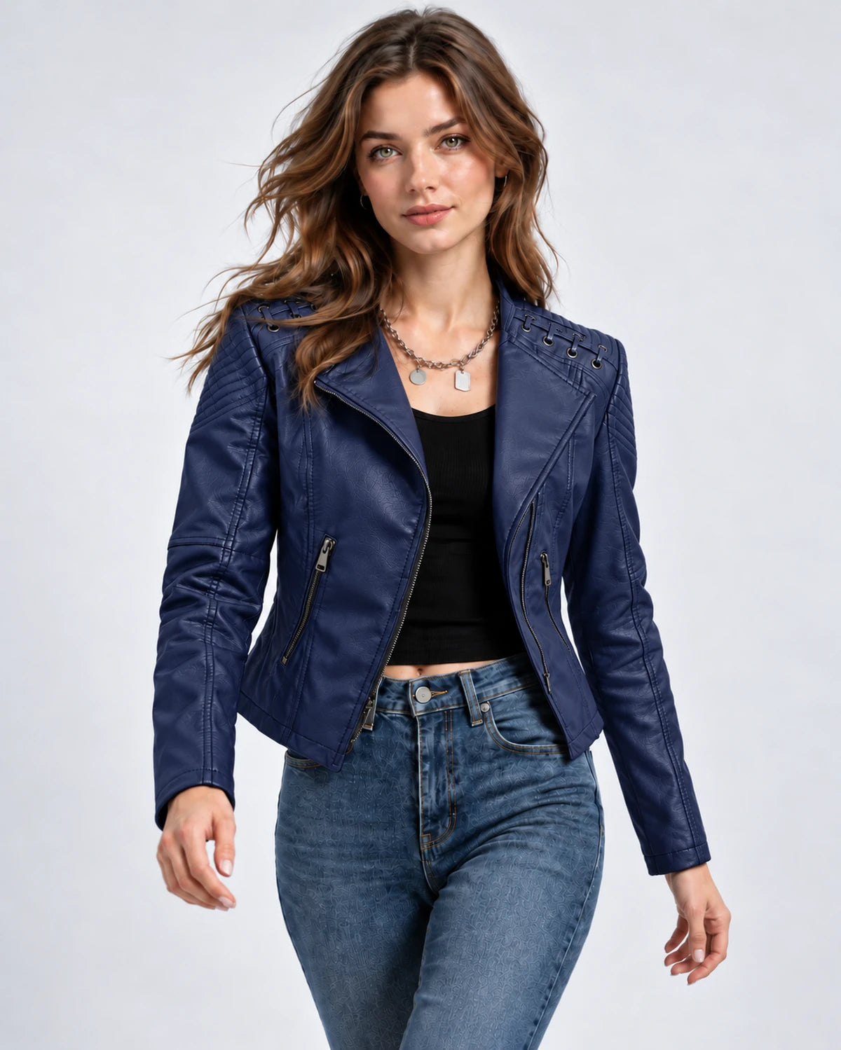 Clematisse Jackets — Navy | SKU: RB-f18ce5-navy-XS,RB-f18ce5-navy-S,RB-f18ce5-navy-M,RB-f18ce5-navy-L,RB-f18ce5-navy-XL,RB-f18ce5-navy-2XL