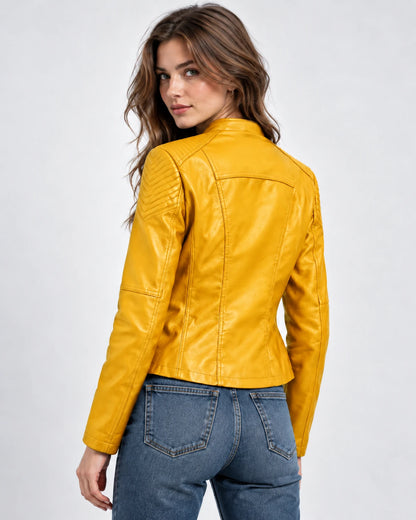 Clematisse Jackets — Yellow | SKU: RB-f18ce5-yellow-XS,RB-f18ce5-yellow-S,RB-f18ce5-yellow-M,RB-f18ce5-yellow-L,RB-f18ce5-yellow-XL,RB-f18ce5-yellow-2XL