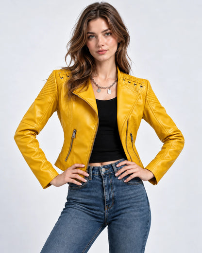 Clematisse Jackets — Yellow | SKU: RB-f18ce5-yellow-XS,RB-f18ce5-yellow-S,RB-f18ce5-yellow-M,RB-f18ce5-yellow-L,RB-f18ce5-yellow-XL,RB-f18ce5-yellow-2XL