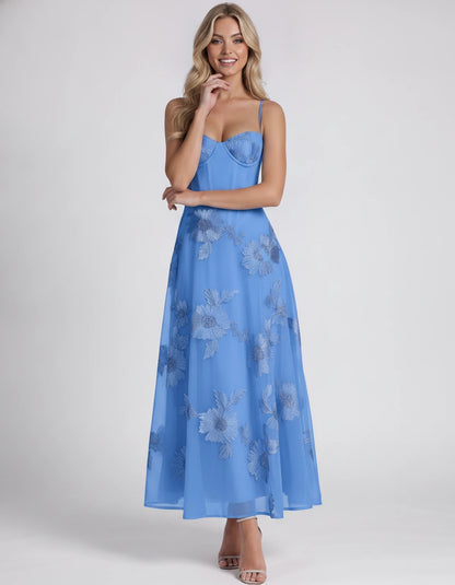 Coralie Midi Dresses — Blue | SKU: RB-fe4e1b-blue-2,RB-fe4e1b-blue-4,RB-fe4e1b-blue-6,RB-fe4e1b-blue-8,RB-fe4e1b-blue-10,RB-fe4e1b-blue-12,RB-fe4e1b-blue-14,RB-fe4e1b-blue-16,RB-fe4e1b-blue-16W,RB-fe4e1b-blue-18W,RB-fe4e1b-blue-20W,RB-fe4e1b-blue-22W