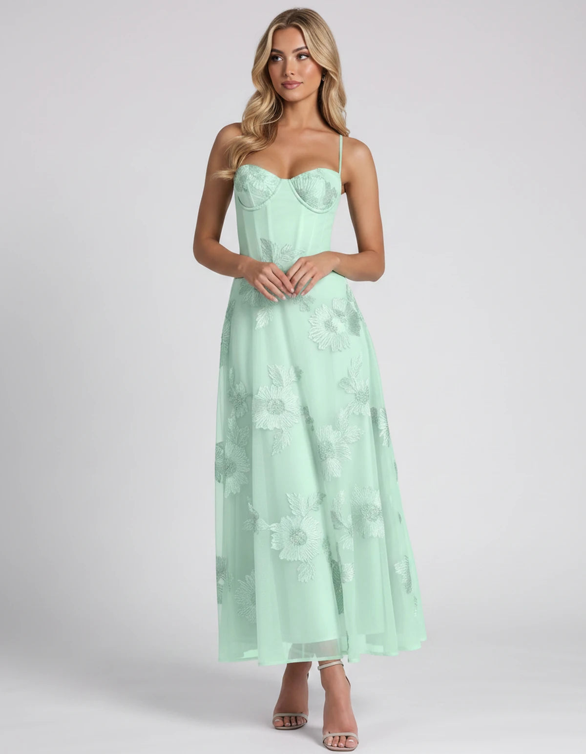 Coralie Midi Dresses — Sage | SKU: RB-fe4e1b-sage-2,RB-fe4e1b-sage-4,RB-fe4e1b-sage-6,RB-fe4e1b-sage-8,RB-fe4e1b-sage-10,RB-fe4e1b-sage-12,RB-fe4e1b-sage-14,RB-fe4e1b-sage-16,RB-fe4e1b-sage-16W,RB-fe4e1b-sage-18W,RB-fe4e1b-sage-20W,RB-fe4e1b-sage-22W
