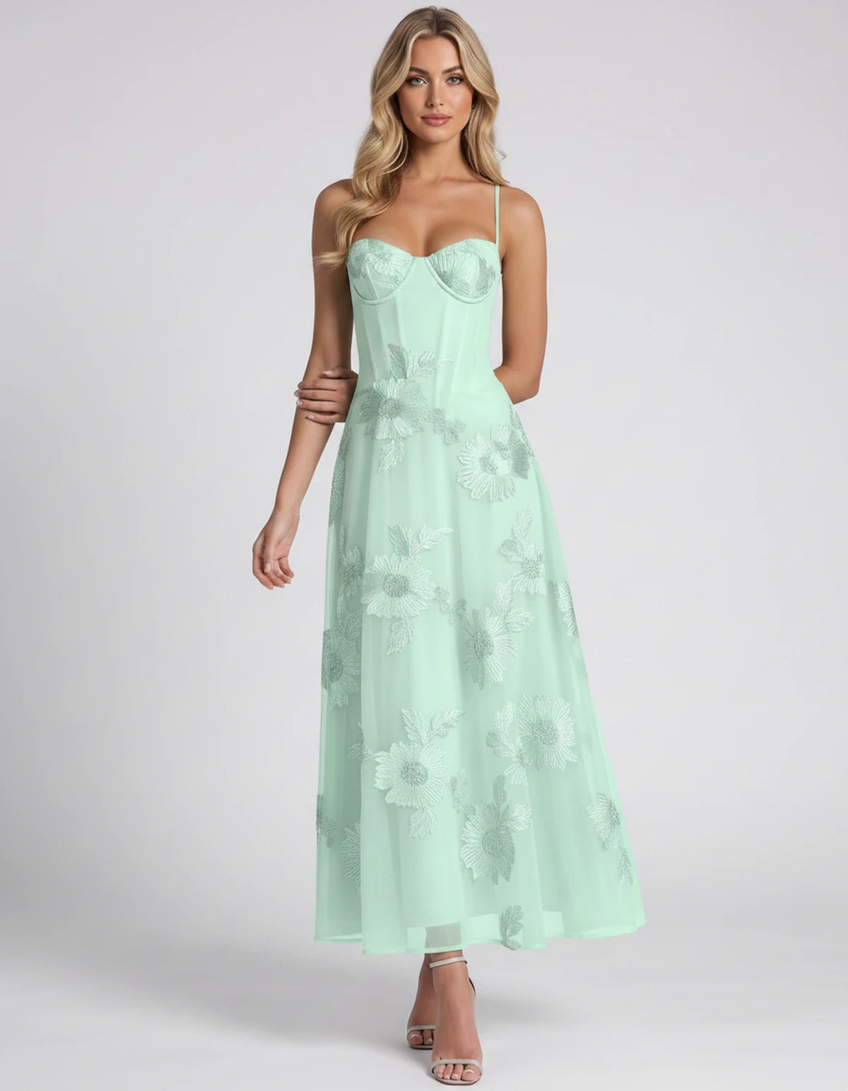Coralie Midi Dresses — Sage | SKU: RB-fe4e1b-sage-2,RB-fe4e1b-sage-4,RB-fe4e1b-sage-6,RB-fe4e1b-sage-8,RB-fe4e1b-sage-10,RB-fe4e1b-sage-12,RB-fe4e1b-sage-14,RB-fe4e1b-sage-16,RB-fe4e1b-sage-16W,RB-fe4e1b-sage-18W,RB-fe4e1b-sage-20W,RB-fe4e1b-sage-22W