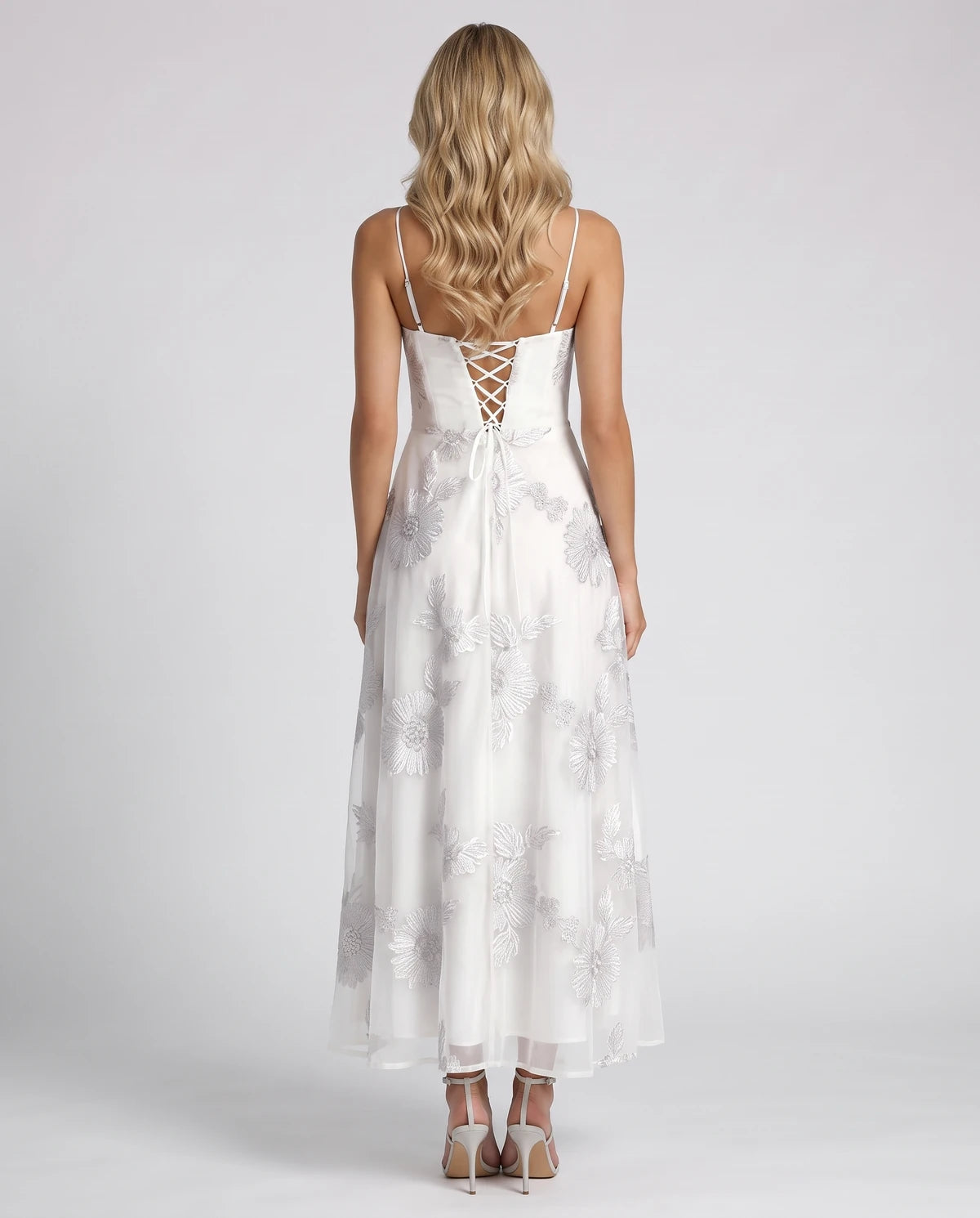 Coralie Midi Dresses — White | SKU: RB-fe4e1b-white-2,RB-fe4e1b-white-4,RB-fe4e1b-white-6,RB-fe4e1b-white-8,RB-fe4e1b-white-10,RB-fe4e1b-white-12,RB-fe4e1b-white-14,RB-fe4e1b-white-16,RB-fe4e1b-white-16W,RB-fe4e1b-white-18W,RB-fe4e1b-white-20W,RB-fe4e1b-white-22W