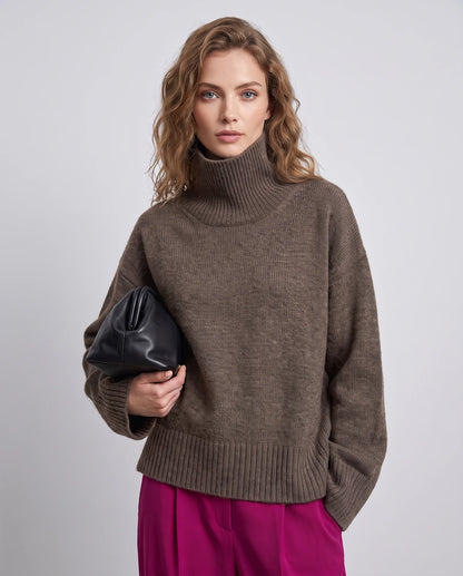Coralise Sweaters — Brown