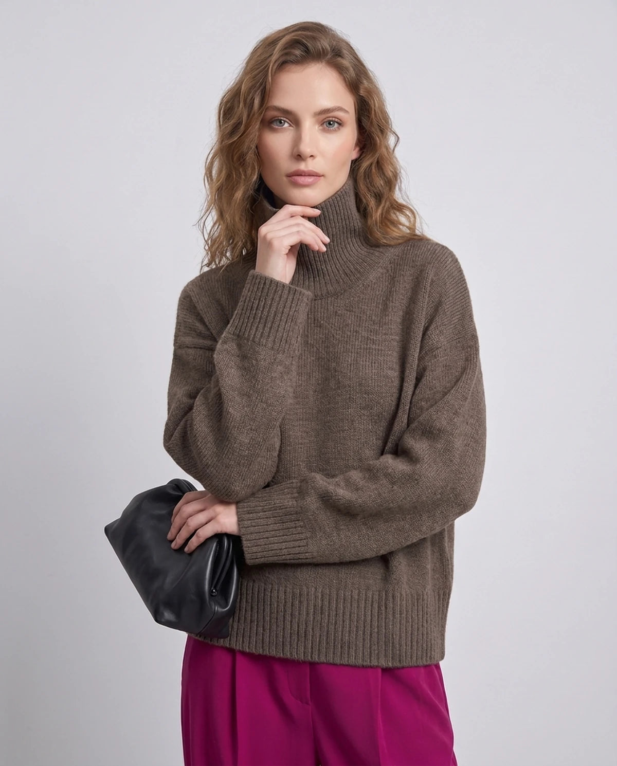 Coralise Sweaters — Brown | SKU: RB-ae16e8-brown-XS,RB-ae16e8-brown-S,RB-ae16e8-brown-M,RB-ae16e8-brown-L,RB-ae16e8-brown-XL,RB-ae16e8-brown-2XL