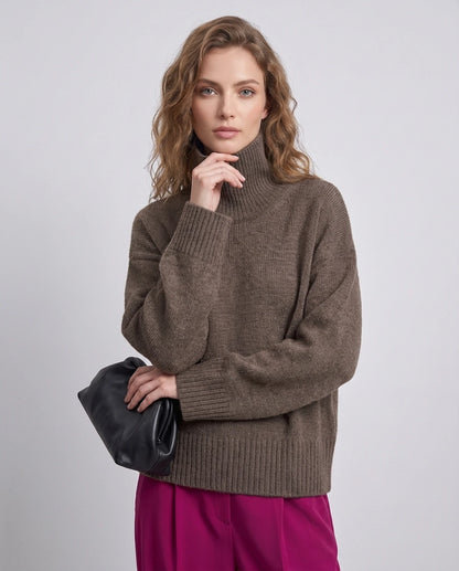 Coralise Sweaters — Brown | SKU: RB-ae16e8-brown-XS,RB-ae16e8-brown-S,RB-ae16e8-brown-M,RB-ae16e8-brown-L,RB-ae16e8-brown-XL,RB-ae16e8-brown-2XL