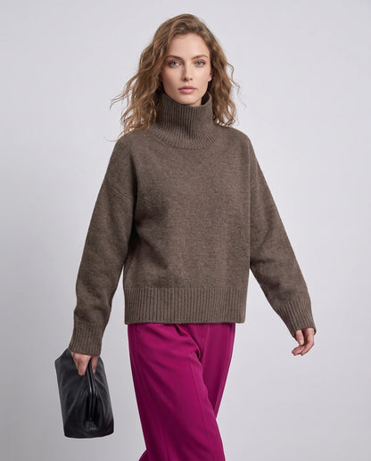 Coralise Sweaters — Brown | SKU: RB-ae16e8-brown-XS,RB-ae16e8-brown-S,RB-ae16e8-brown-M,RB-ae16e8-brown-L,RB-ae16e8-brown-XL,RB-ae16e8-brown-2XL