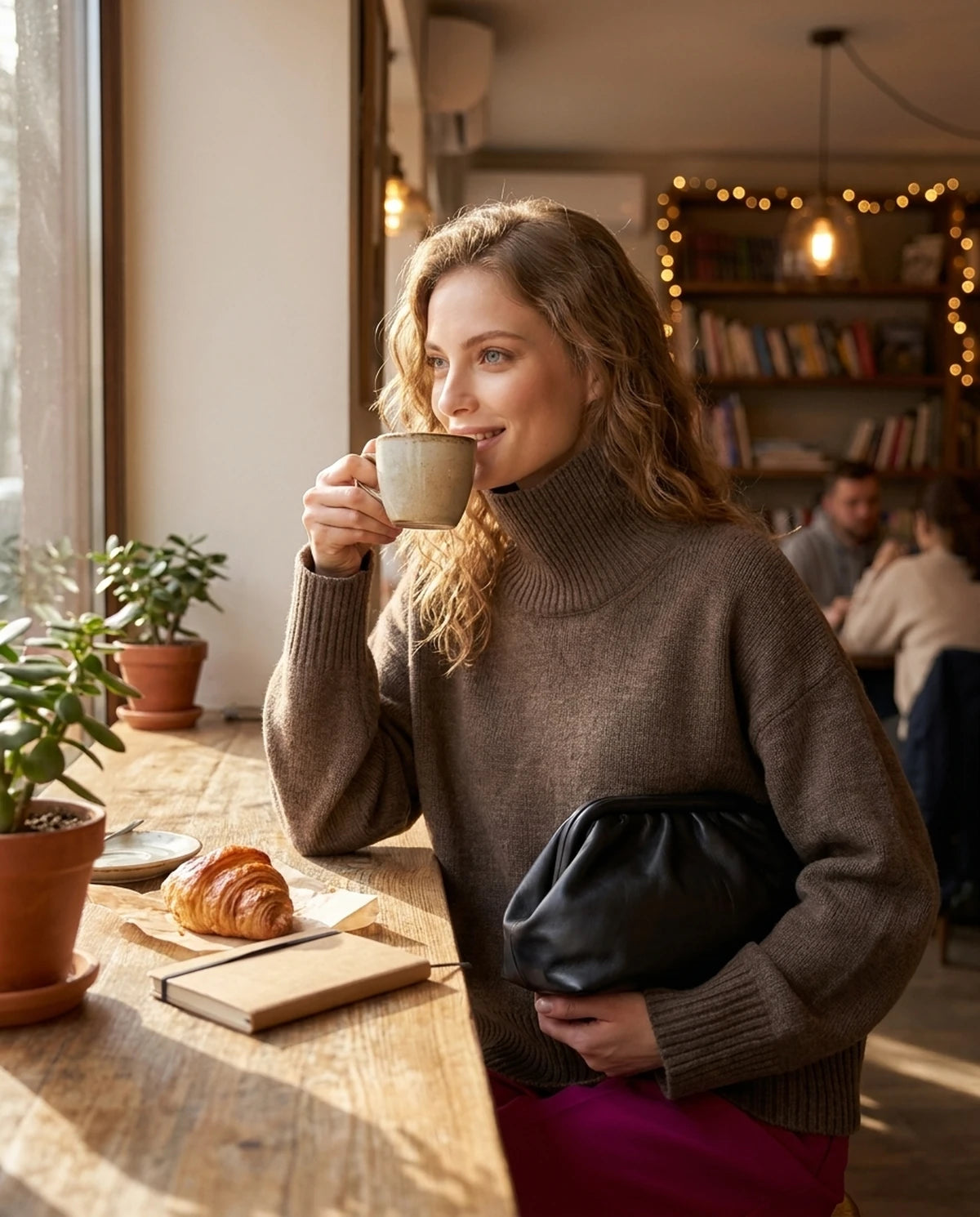 Coralise Sweaters — Brown | SKU: RB-ae16e8-brown-XS,RB-ae16e8-brown-S,RB-ae16e8-brown-M,RB-ae16e8-brown-L,RB-ae16e8-brown-XL,RB-ae16e8-brown-2XL