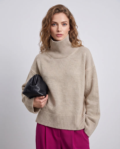 Coralise Sweaters — Camel