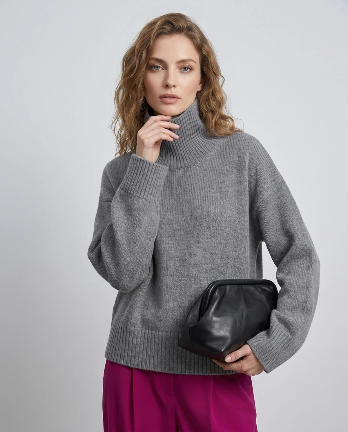 Coralise Sweaters — Gray | SKU: RB-ae16e8-gray-XS,RB-ae16e8-gray-S,RB-ae16e8-gray-M,RB-ae16e8-gray-L,RB-ae16e8-gray-XL,RB-ae16e8-gray-2XL