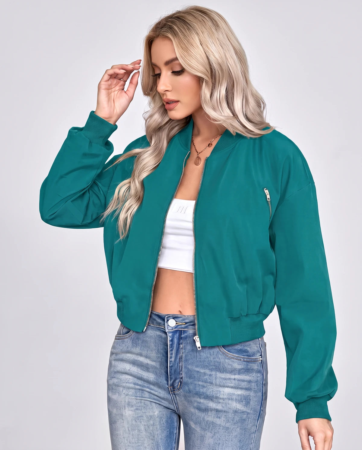 Cordelie Jackets — Peacock
