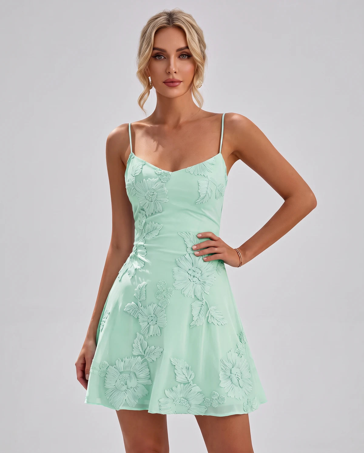 Coventry Mini Dresses — Green