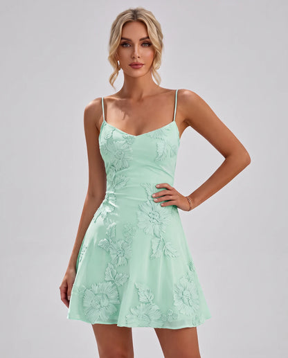 Coventry Mini Dresses — Green