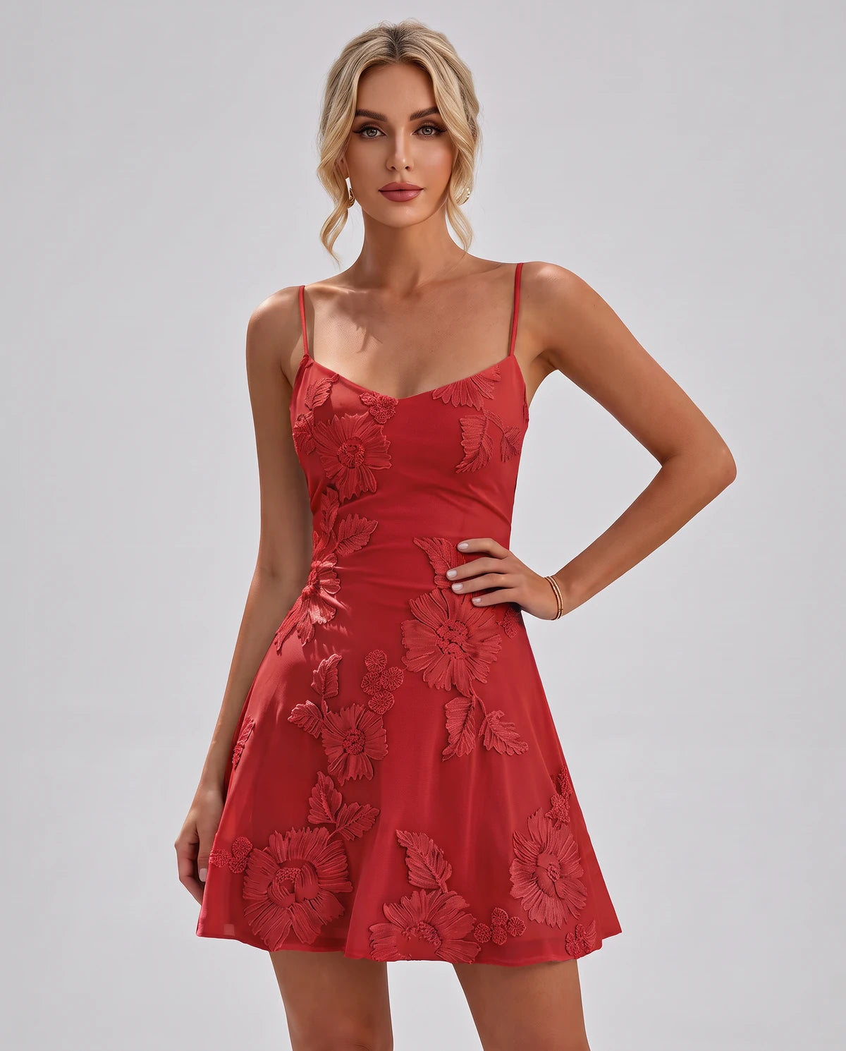 Coventry Mini Dresses — Red