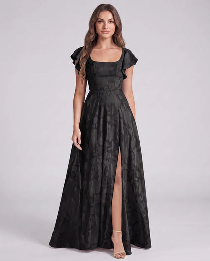 Cressida Maxi Dresses — Black