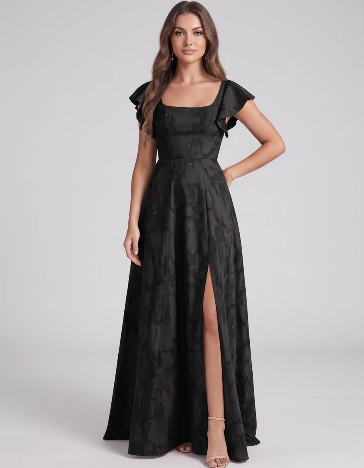 Cressida Maxi Dresses — Black | SKU: RB-84aba5-black-2,RB-84aba5-black-4,RB-84aba5-black-6,RB-84aba5-black-8,RB-84aba5-black-10,RB-84aba5-black-12,RB-84aba5-black-14,RB-84aba5-black-16,RB-84aba5-black-16W,RB-84aba5-black-18W,RB-84aba5-black-20W,RB-84aba5-black-22W
