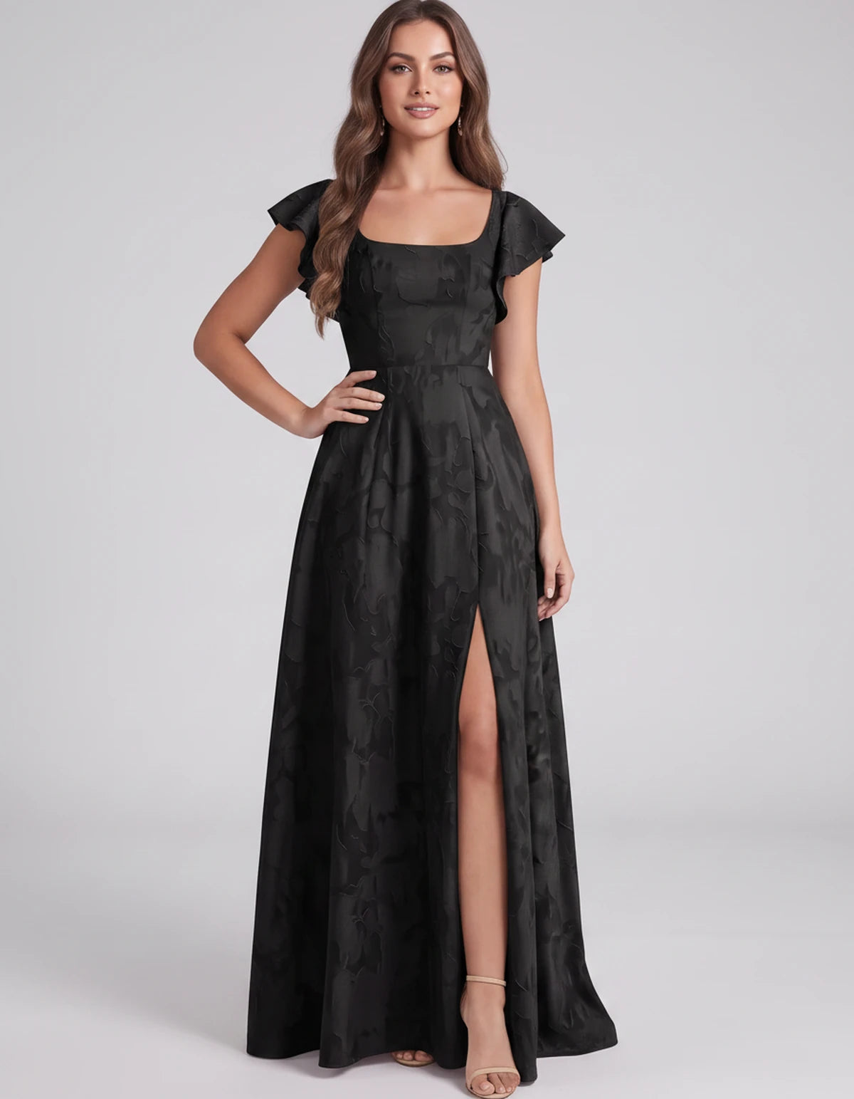 Cressida Maxi Dresses — Black | SKU: RB-84aba5-black-2,RB-84aba5-black-4,RB-84aba5-black-6,RB-84aba5-black-8,RB-84aba5-black-10,RB-84aba5-black-12,RB-84aba5-black-14,RB-84aba5-black-16,RB-84aba5-black-16W,RB-84aba5-black-18W,RB-84aba5-black-20W,RB-84aba5-black-22W