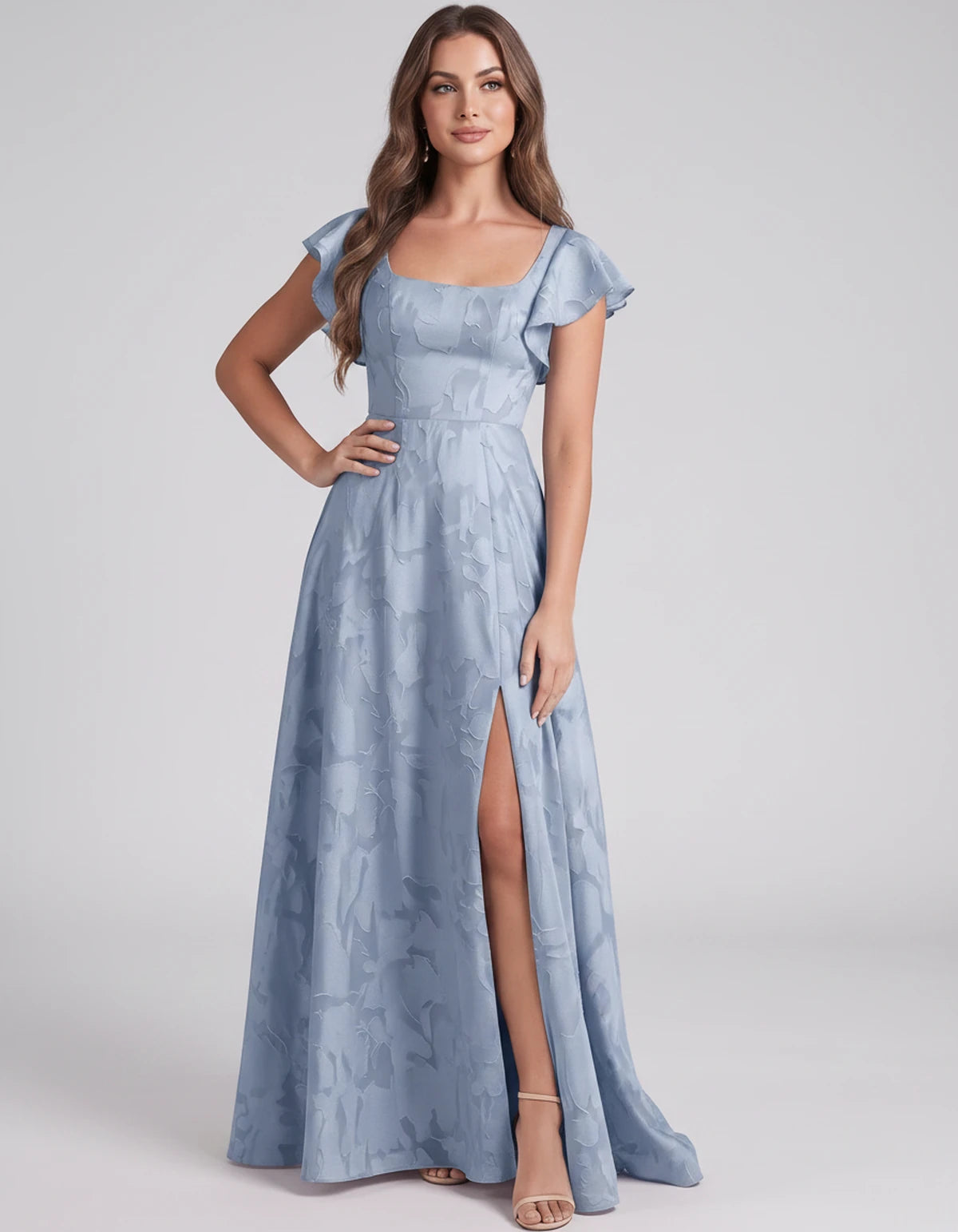 Cressida Maxi Dresses — Dusty Blue | SKU: RB-84aba5-dustyb76-2,RB-84aba5-dustyb76-4,RB-84aba5-dustyb76-6,RB-84aba5-dustyb76-8,RB-84aba5-dustyb76-10,RB-84aba5-dustyb76-12,RB-84aba5-dustyb76-14,RB-84aba5-dustyb76-16,RB-84aba5-dustyb76-16W,RB-84aba5-dustyb76-18W,RB-84aba5-dustyb76-20W,RB-84aba5-dustyb76-22W
