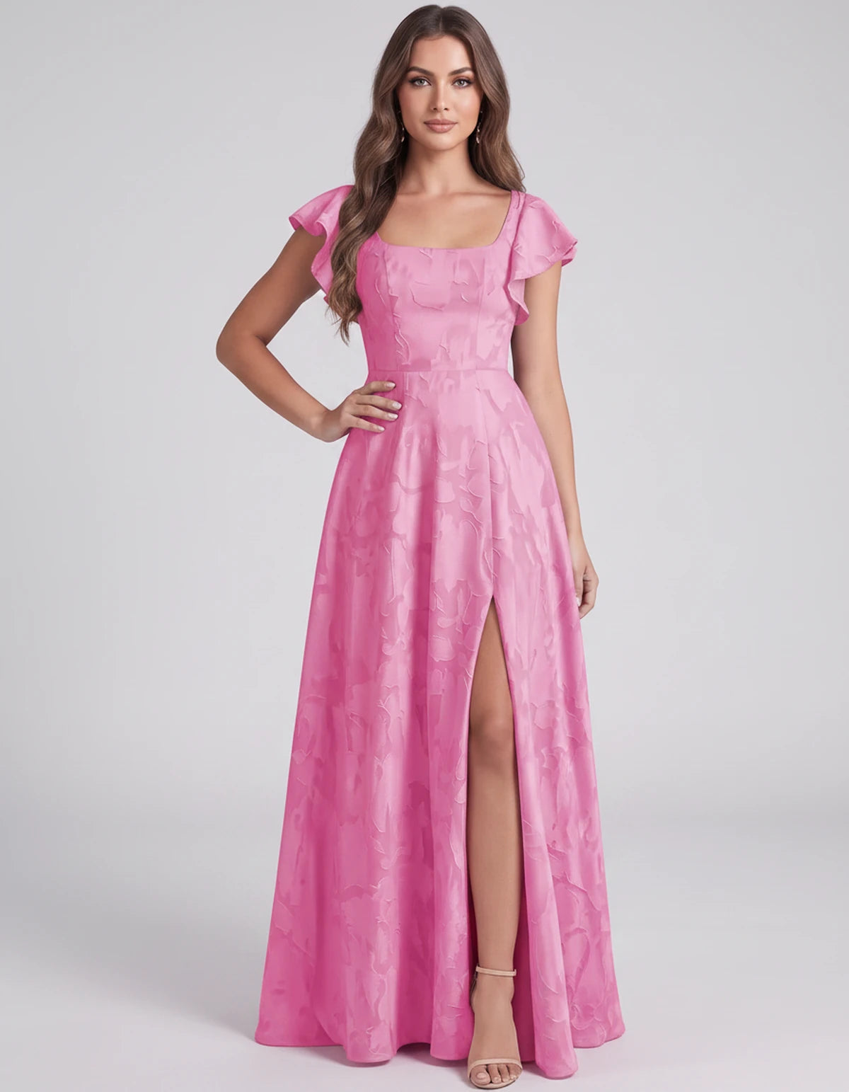 Cressida Maxi Dresses — Pink | SKU: RB-84aba5-pink-2,RB-84aba5-pink-4,RB-84aba5-pink-6,RB-84aba5-pink-8,RB-84aba5-pink-10,RB-84aba5-pink-12,RB-84aba5-pink-14,RB-84aba5-pink-16,RB-84aba5-pink-16W,RB-84aba5-pink-18W,RB-84aba5-pink-20W,RB-84aba5-pink-22W