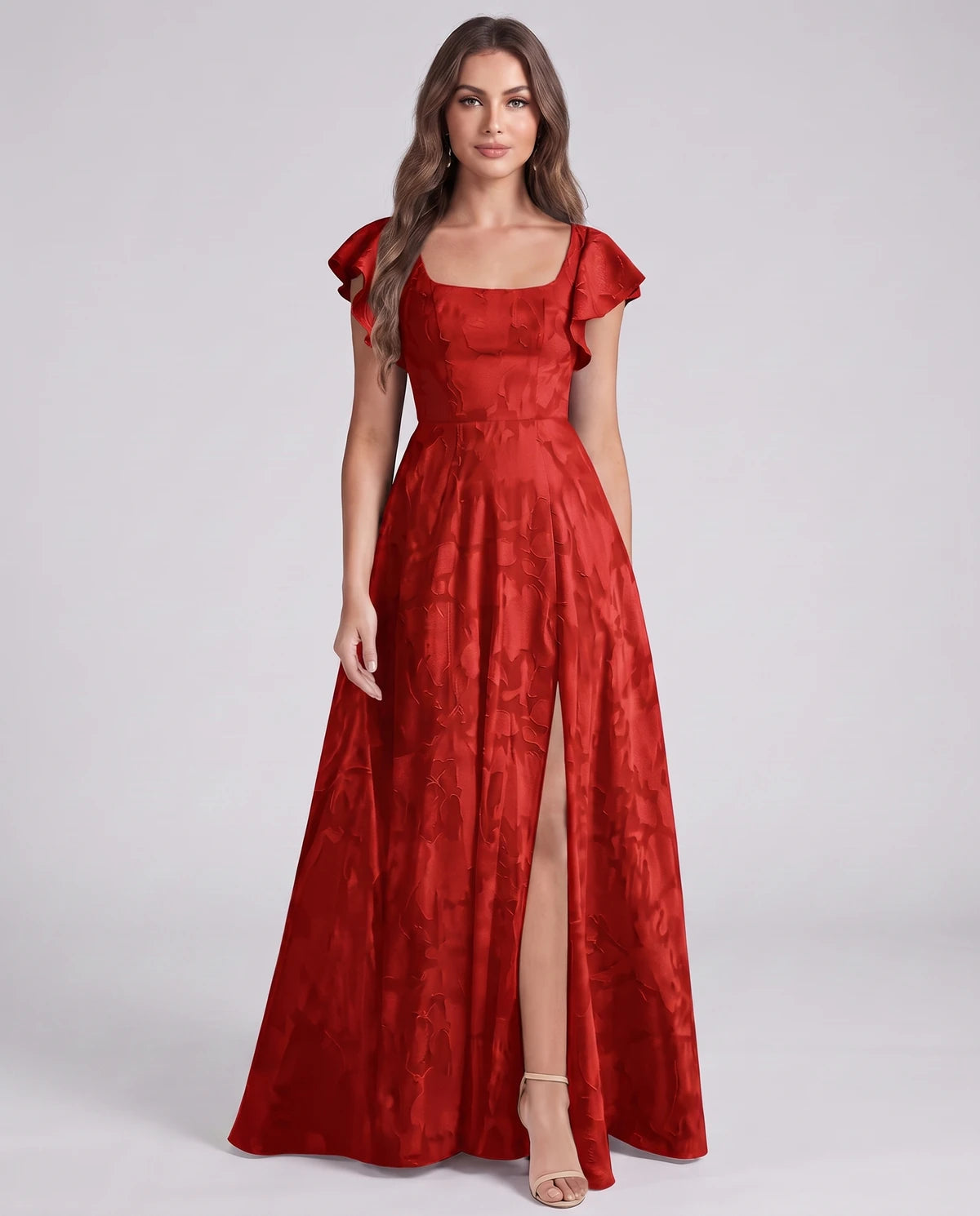 Cressida Maxi Dresses — Red