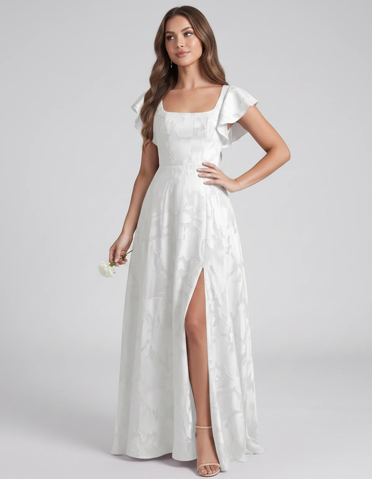 Cressida Maxi Dresses — White | SKU: RB-84aba5-white-2,RB-84aba5-white-4,RB-84aba5-white-6,RB-84aba5-white-8,RB-84aba5-white-10,RB-84aba5-white-12,RB-84aba5-white-14,RB-84aba5-white-16,RB-84aba5-white-16W,RB-84aba5-white-18W,RB-84aba5-white-20W,RB-84aba5-white-22W