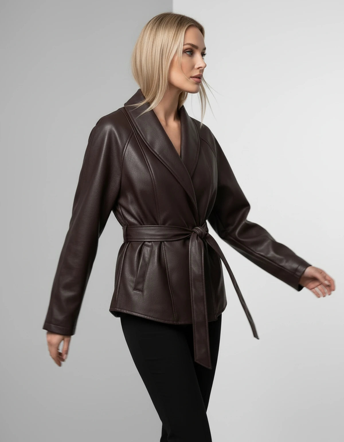 Daliane Jackets — Brown | SKU: RB-56fcce-brown-XS,RB-56fcce-brown-S,RB-56fcce-brown-M,RB-56fcce-brown-L
