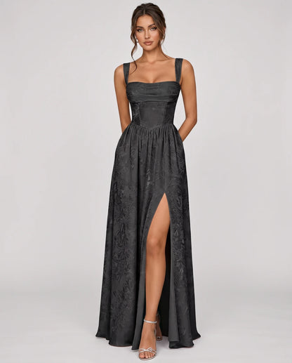 Damaris Maxi Dresses — Black