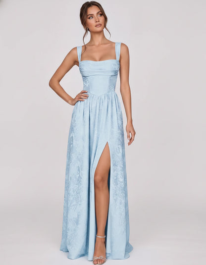 Damaris Maxi Dresses — Light Blue | SKU: RB-80870f-lightb7b-2,RB-80870f-lightb7b-4,RB-80870f-lightb7b-6,RB-80870f-lightb7b-8,RB-80870f-lightb7b-10,RB-80870f-lightb7b-12,RB-80870f-lightb7b-14,RB-80870f-lightb7b-16,RB-80870f-lightb7b-16W,RB-80870f-lightb7b-18W,RB-80870f-lightb7b-20W,RB-80870f-lightb7b-22W
